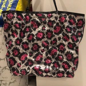 Original Betsy (before they were bought out) leopard tote